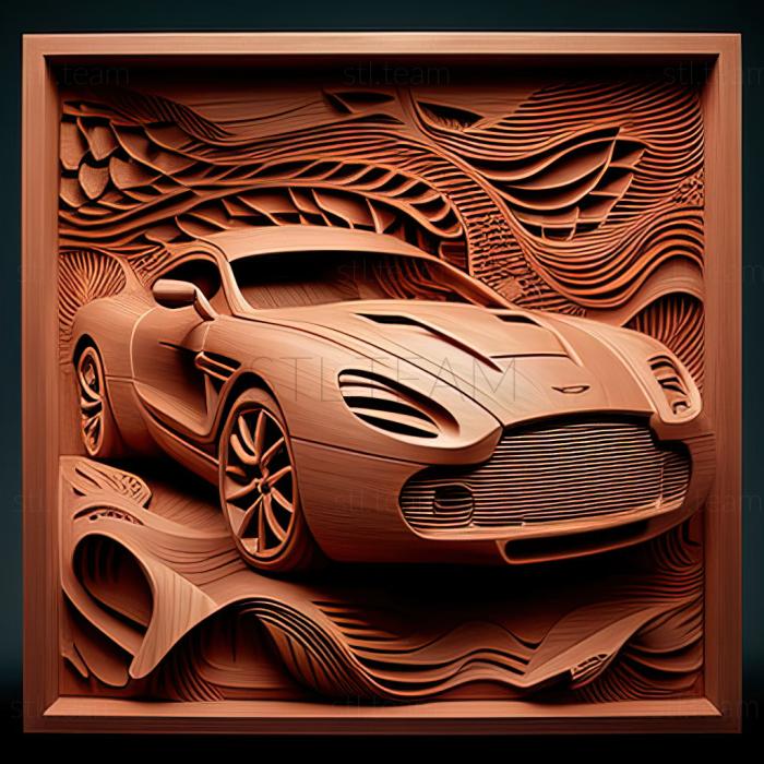 3D model Aston Martin V8 Zagato (STL)
